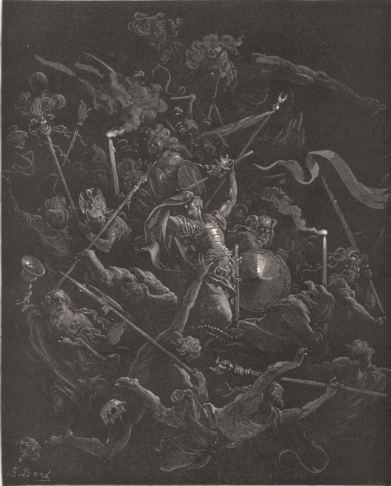 MILTON PARADISE LOST. more too long, Embryos idiots, eremites friars c1886